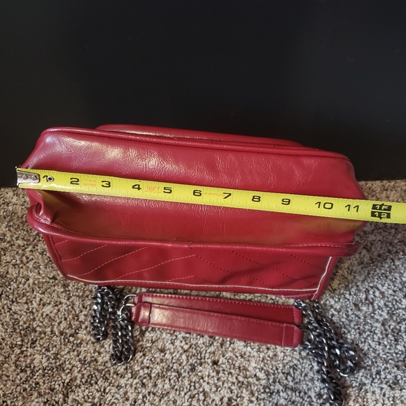 Burgundy Crossbody Bag !NOT AUTHENTIC BRAND! - Picture 12 of 15